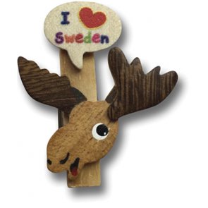 Älg, I love Sweden - Magnet