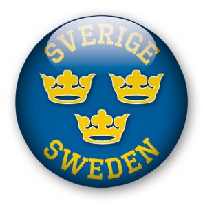 Sverige, Sweden - magnet