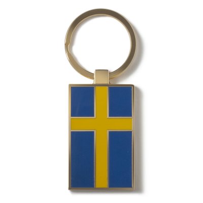 Sverige flaggan-nyckelring