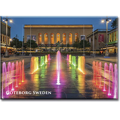 Göteborg, Götaplatsen- plåtmagnet