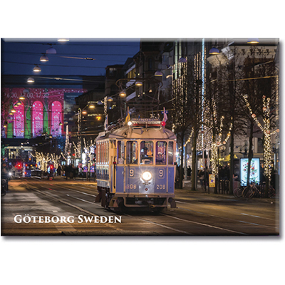 Göteborg, Spårvagn - plåtmagnet