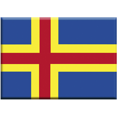 Åland - plåtmagnet