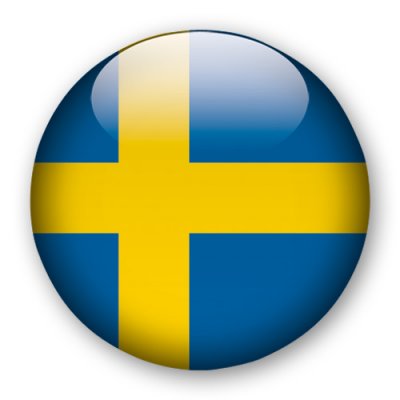 Sverige flagga - magnet
